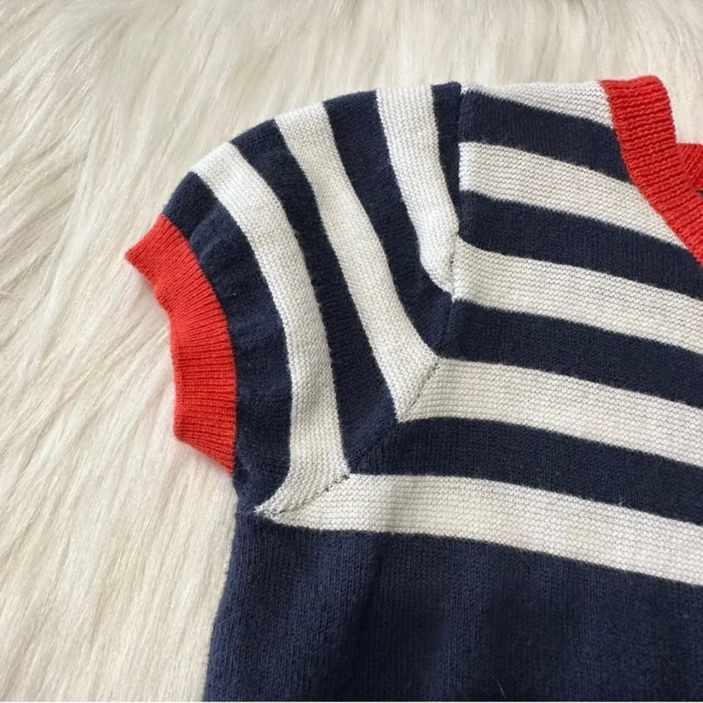 Angel Dear Nautical Knit Romper‎